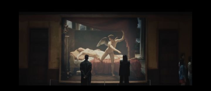(Seoul=Newsis) François Edouard Pico's 'Eros and Psyche' from the New Jeans 'Cool With You' music video.  2023.07.20.  (Photo = Courtesy of Adore) photo@newsis.com *Resale and DB prohibited