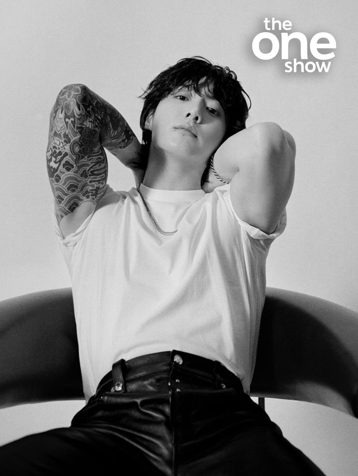  Jungkook of BTS.  2023.07.21.  (Photo = Captured from BBC's 'The One Show') photo@newsis.com *Resale and DB prohibited